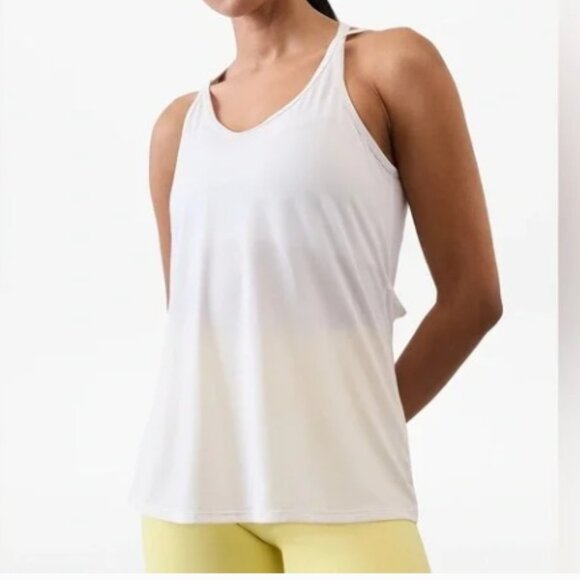 NWT Athleta with Ease Strappy tank White size small top - Picture 2 of 4